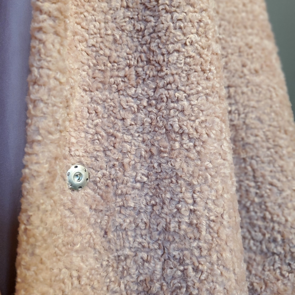 Le Chateau 3/4 length Sherpa Coat - Picture 5 of 7